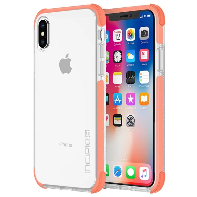 Чохол Incipio Reprieve SPORT для iPhone XS | X Coral/Clear (IPH-1633-COR)