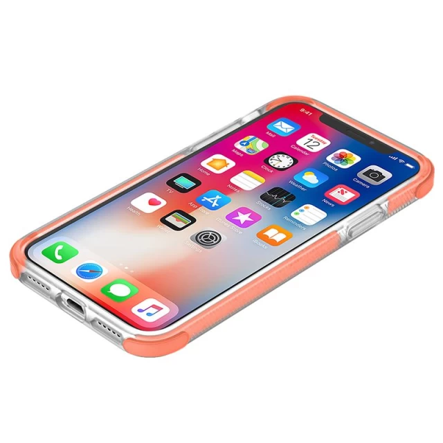 Чехол Incipio Reprieve SPORT для iPhone XS | X Coral/Clear (IPH-1633-COR)