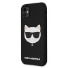 Чехол Karl Lagerfeld Silicone Choupette для iPhone 11 Black (KLHCN61SLCHBK)