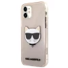 Чохол Karl Lagerfeld Glitter Choupette для iPhone 12 mini Gold (KLHCP12SCHTUGLGO)