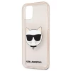 Чехол Karl Lagerfeld Glitter Choupette для iPhone 12 mini Gold (KLHCP12SCHTUGLGO)
