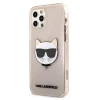 Чехол Karl Lagerfeld Glitter Choupette для iPhone 12 Pro Max Gold (KLHCP12LCHTUGLGO)
