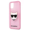 Чехол Karl Lagerfeld Glitter Choupette для iPhone 12 Pro Max Pink (KLHCP12LCHTUGLP)