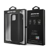 Чехол Mercedes для iPhone 12 | 12 Pro Leather Hot Stamped Black (AMHCP12MDOLBK)