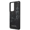 Чохол Guess Marble для Samsung Galaxy S21 Ultra Black (GUHCS21LPCUMABK)