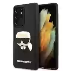 Чехол Karl Lagerfeld Karl's Head для Samsung Galaxy S21 Ultra Black (KLHCS21LKH3DBK)