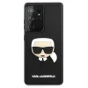 Чохол Karl Lagerfeld Karl's Head для Samsung Galaxy S21 Ultra Black (KLHCS21LKH3DBK)