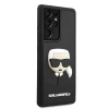 Чохол Karl Lagerfeld Karl's Head для Samsung Galaxy S21 Ultra Black (KLHCS21LKH3DBK)