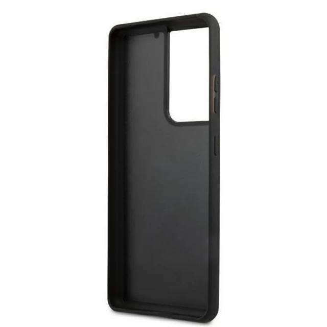 Чохол Karl Lagerfeld Karl's Head для Samsung Galaxy S21 Ultra Black (KLHCS21LKH3DBK)