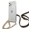 Чохол Guess 4G Gold Chain для iPhone 12 | 12 Pro Transparent (GUHCP12MKC4GSGO)