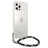 Чехол Guess Black Pearl для iPhone 12 | 12 Pro Transparent (GUHCP12MKPSBK)
