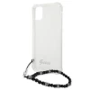 Чехол Guess Black Pearl для iPhone 12 Pro Max Transparent (GUHCP12LKPSBK)