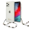 Чохол Guess White Pearl для iPhone 12 | 12 Pro Transparent (GUHCP12MKPSWH)