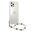 Чехол Guess White Pearl для iPhone 12 | 12 Pro Transparent (GUHCP12MKPSWH)