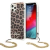 Чехол Guess Gold Chain для iPhone 12 | 12 Pro Leopard (GUHCP12MKSLEO)