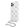 Чехол Guess Peony Chain Collection для iPhone 12 | 12 Pro Silver (GUHCP12MKSPESI)