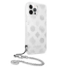 Чохол Guess Peony Chain Collection для iPhone 12 | 12 Pro Silver (GUHCP12MKSPESI)