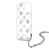 Чохол Guess Peony Chain Collection для iPhone 12 | 12 Pro Silver (GUHCP12MKSPESI)