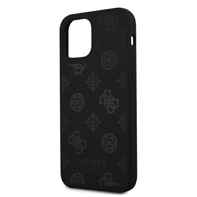 Чохол Guess Peony Collection для iPhone 12 | 12 Pro Black (GUHCP12MLSPEBK)