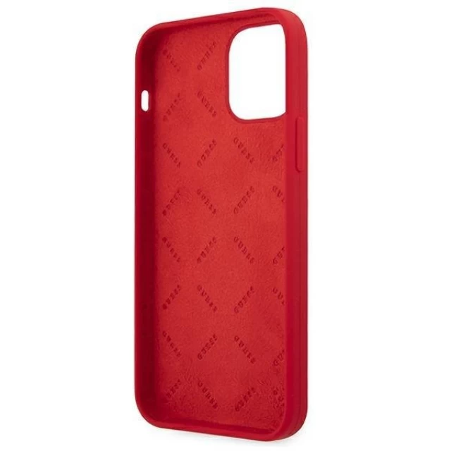 Чохол Guess Peony Collection для iPhone 12 | 12 Pro Red (GUHCP12MLSPEWRE)