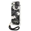 Чехол Guess Camo Strap Collection для iPhone 12 | 12 Pro Black (GUHCP12MKSARBK)