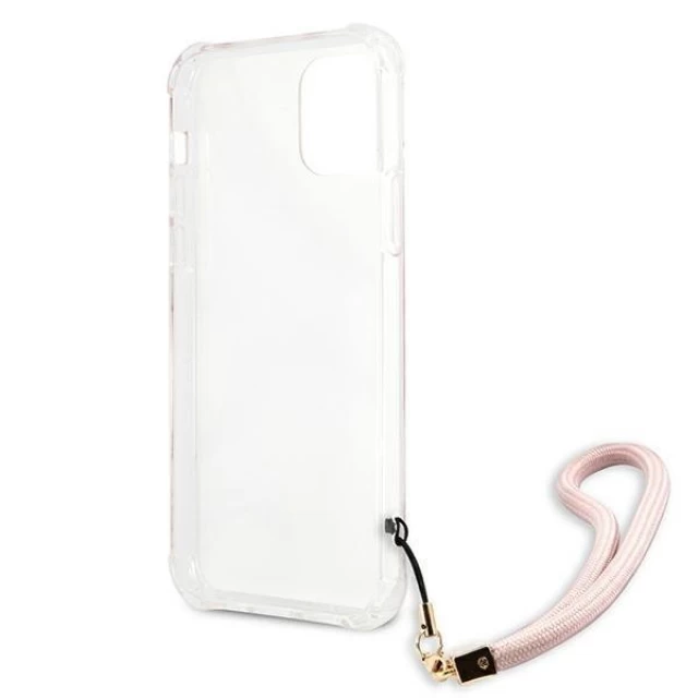 Чехол Guess Marble Collection для iPhone 12 Pro Max Pink (GUHCP12LKSMAPI)