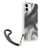 Чехол Guess Marble Collection для iPhone 12 mini Grey (GUHCP12SKSMAGR)