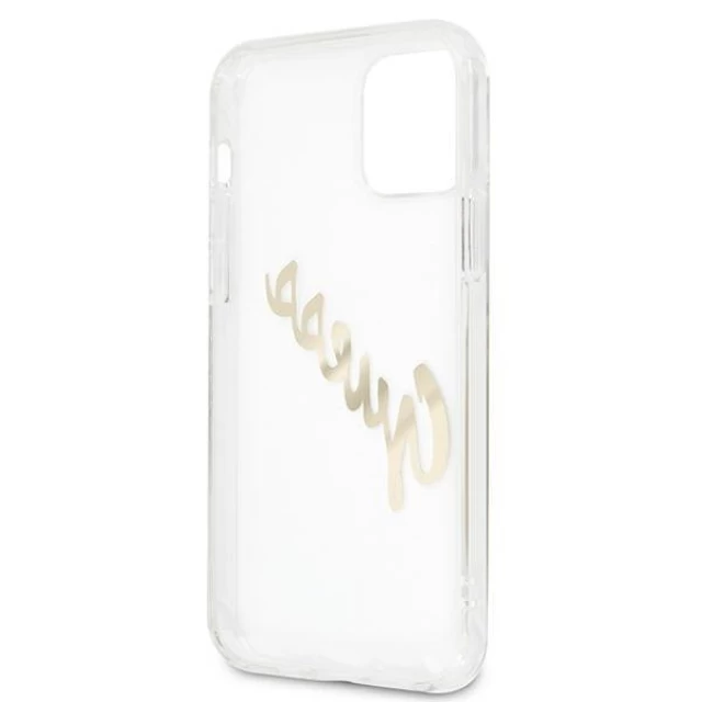 Чехол Guess Vintage Script для iPhone 12 | 12 Pro Transparent (GUHCP12MKTRSVGO)