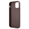 Чехол Guess 4G Big Metal Logo для iPhone 12 | 12 Pro Brown (GUHCP12M4GMGBR)