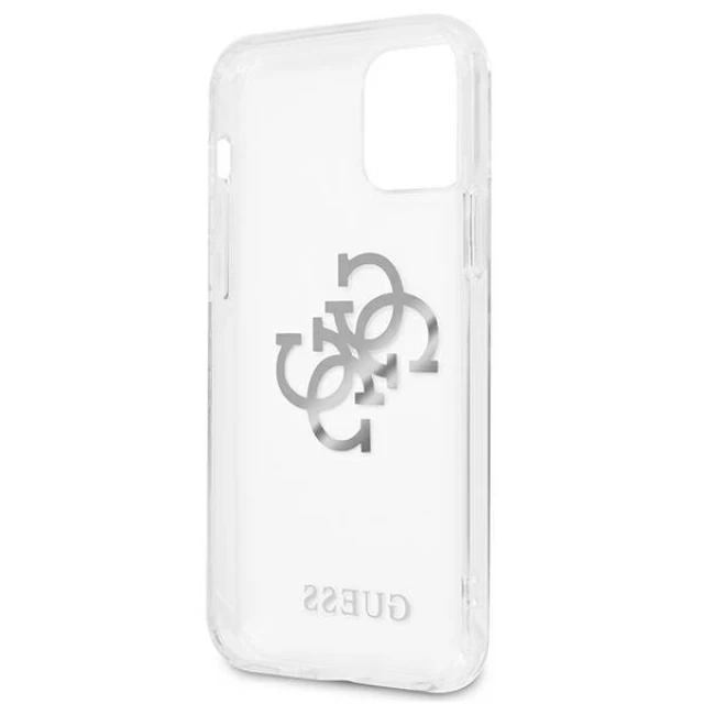 Чохол Guess Charms Collection для iPhone 12 | 12 Pro Transparent (GUHCP12MKS4GSI)