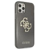 Чехол Guess Glitter 4G Big Logo для iPhone 12 | 12 Pro Black (GUHCP12MPCUGL4GBK)