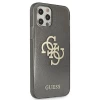 Чохол Guess Glitter 4G Big Logo для iPhone 12 | 12 Pro Black (GUHCP12MPCUGL4GBK)