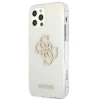 Чехол Guess Glitter 4G Big Logo для iPhone 12 | 12 Pro Transparent (GUHCP12MPCUGL4GTR)