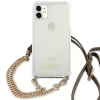 Чохол Guess 4G Gold Chain для iPhone 11 Transparent (GUHCN61KC4GSGO)