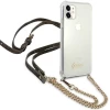 Чехол Guess 4G Gold Chain для iPhone 11 Transparent (GUHCN61KC4GSGO)
