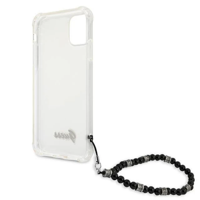 Чохол Guess Black Pearl для iPhone 11 Transparent (GUHCN61KPSBK)