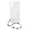 Чохол Guess White Pearl для iPhone 11 Transparent (GUHCN61KPSWH)