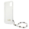 Чехол Guess White Pearl для iPhone 11 Transparent (GUHCN61KPSWH)