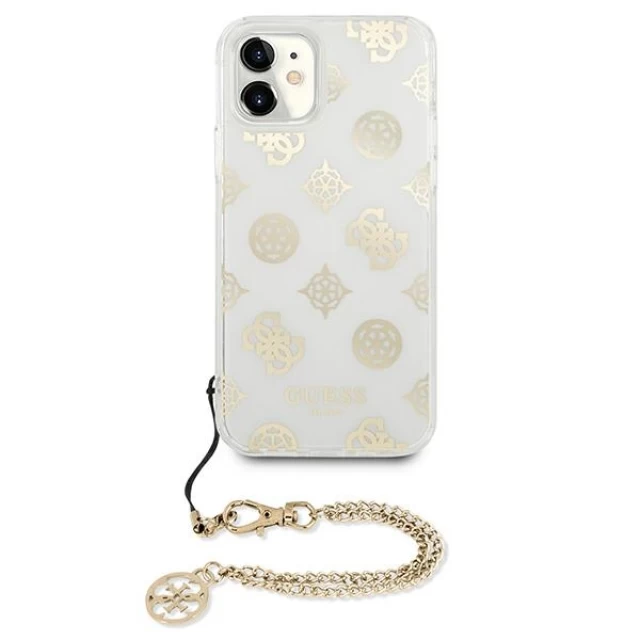 Чохол Guess Peony Chain Collection для iPhone 11 Gold (GUHCN61KSPEGO)