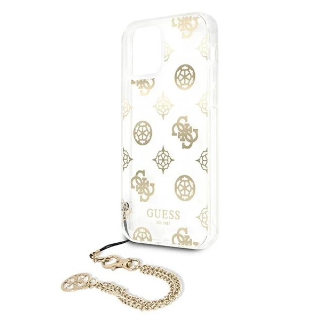 Чохол Guess Peony Chain Collection для iPhone 11 Gold (GUHCN61KSPEGO)