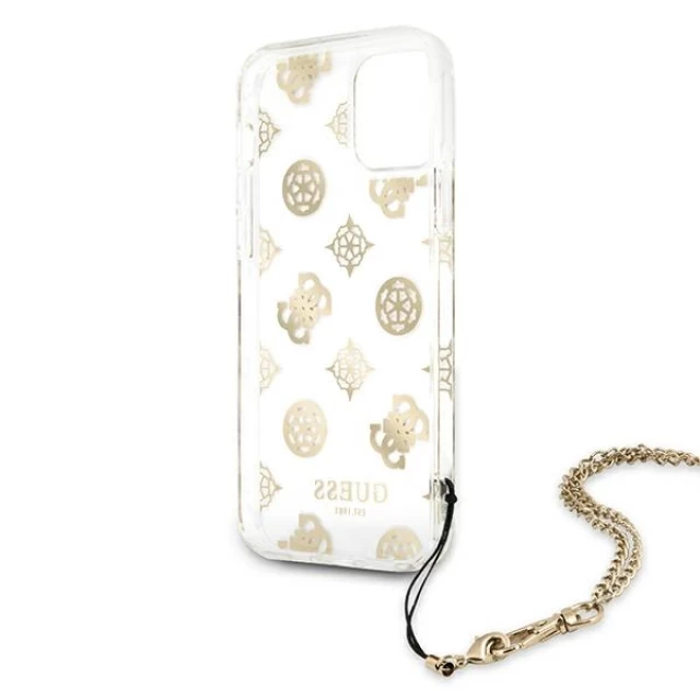 Чохол Guess Peony Chain Collection для iPhone 11 Gold (GUHCN61KSPEGO)