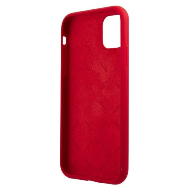 Чехол Guess Peony Collection для iPhone 11 Red (GUHCN61LSPEWRE)