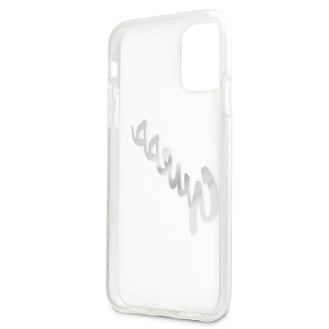 Чехол Guess Vintage Script для iPhone 11 Transparent (GUHCN61KTRSVSI)