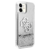 Чохол Guess 4G Big Liquid Glitter для iPhone 11 Silver (GUHCN61LG4GSI)