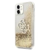 Чехол Guess 4G Big Liquid Glitter для iPhone 11 Gold (GUHCN61LG4GGO)