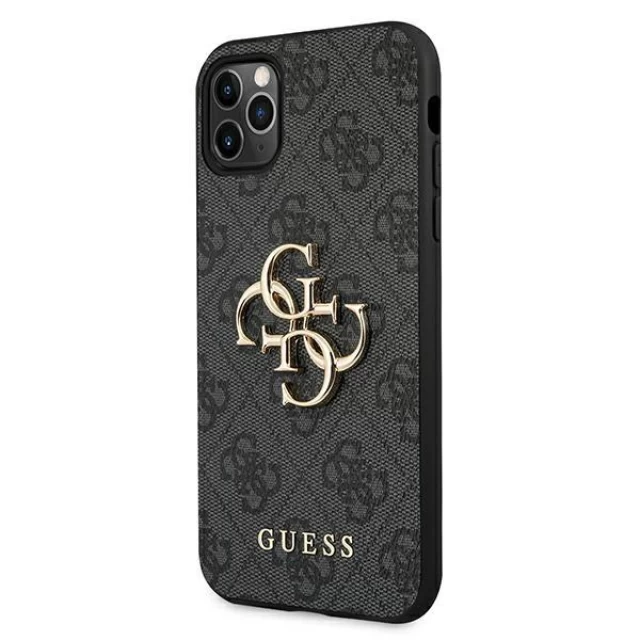 Чохол Guess 4G Big Metal Logo для iPhone 11 Pro Grey (GUHCN584GMGGR)