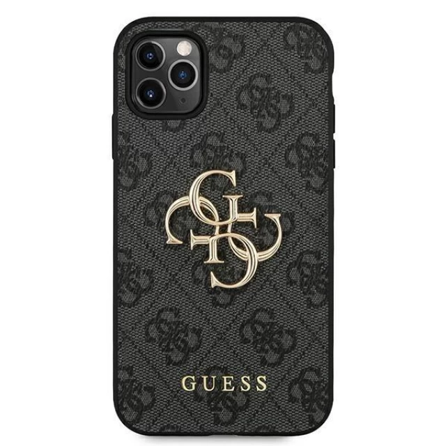 Чохол Guess 4G Big Metal Logo для iPhone 11 Pro Grey (GUHCN584GMGGR)
