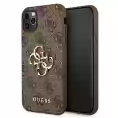 Чохол Guess 4G Big Metal Logo для iPhone 11 Pro Brown (GUHCN584GMGBR)