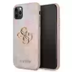 Чехол Guess 4G Big Metal Logo для iPhone 11 Pro Max Pink (GUHCN654GMGPI)