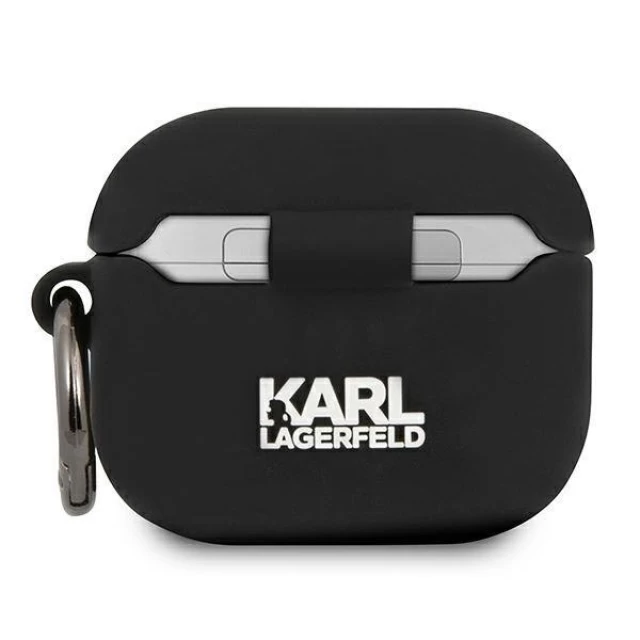 Чехол Karl Lagerfeld Silicone Choupette для AirPods 3 Black (KLACA3SILCHBK)